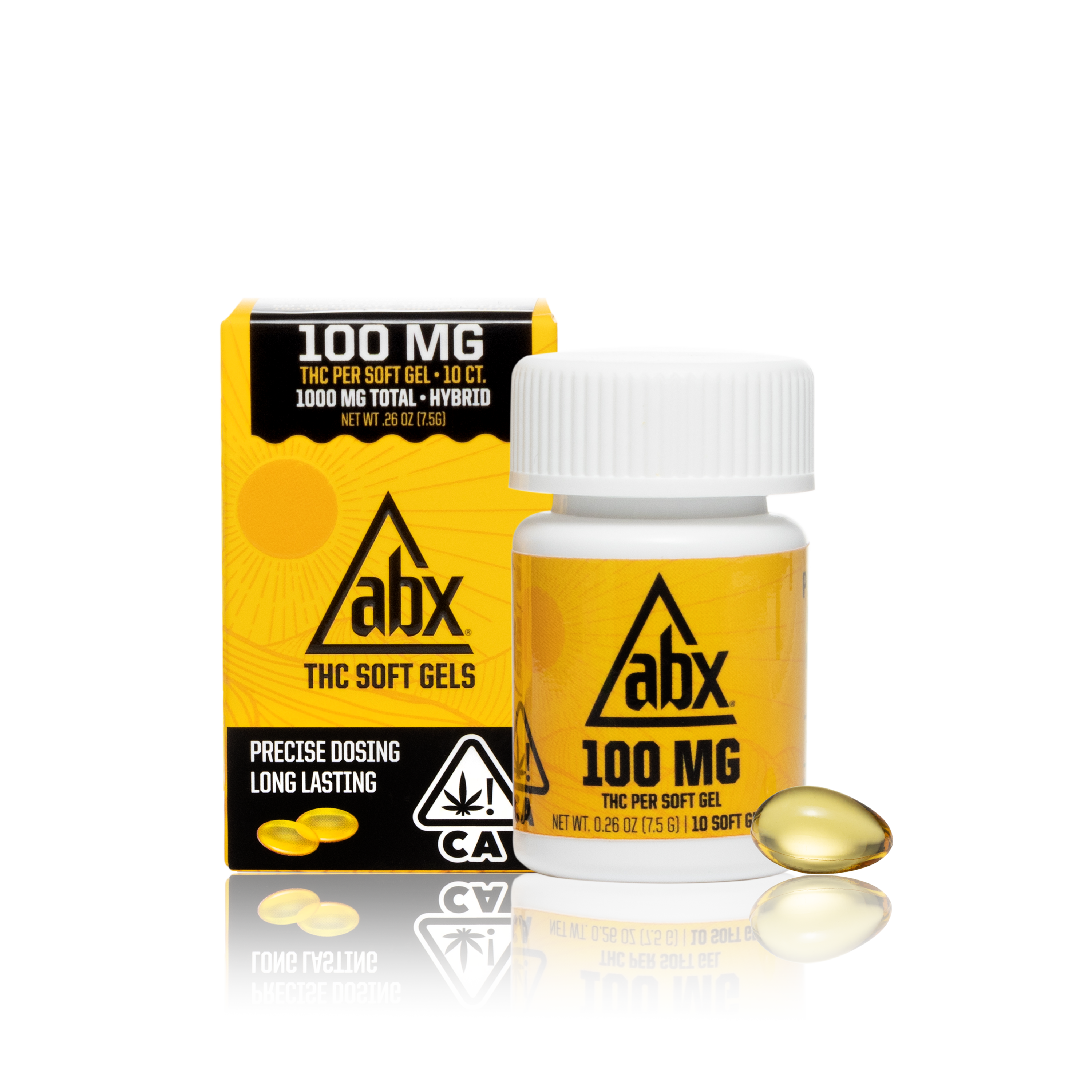 Soft Gels 100 mg THC